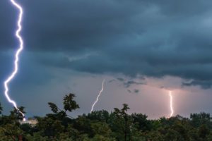 orage, panne de courant